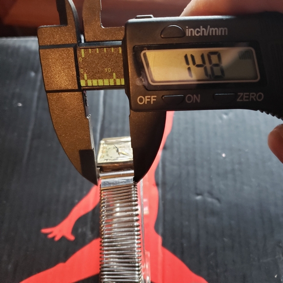 Vintage Bulova Military Dial Silver Manual Winding Watch Running Great - Picture 6 of 11